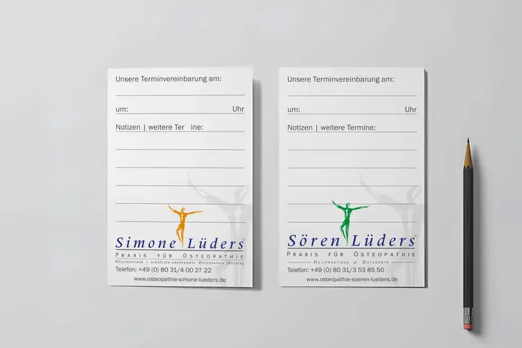 Simone & Sören Lüders Terminkarten